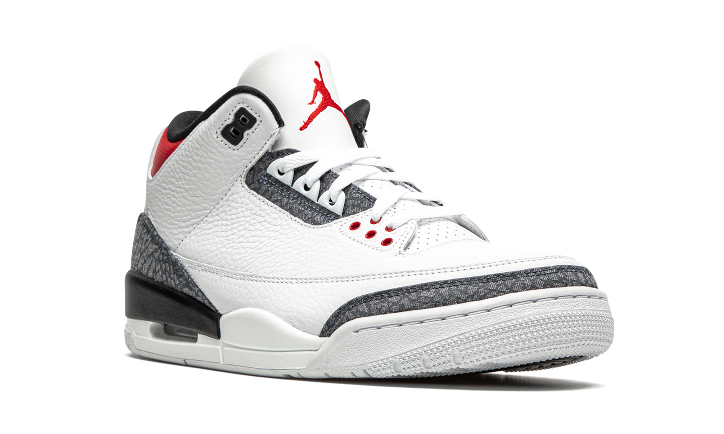 Air Jordan 3 Retro SE-T Denim "Japan Exclusive - Fire Red" CZ6433 100