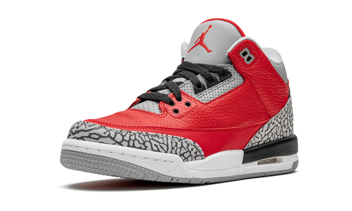 Air Jordan 3 Retro GS "Red Cement/Unite" CQ0488 600