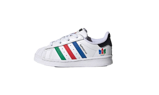 Superstar TD "Colorful Stripes - Cloud White" FW5240