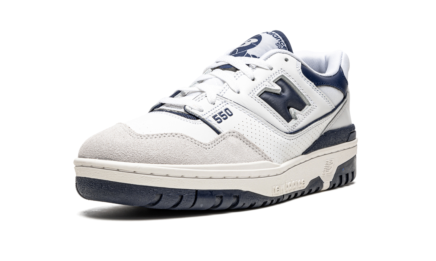 550 "White / Navy Blue" BB550WA1