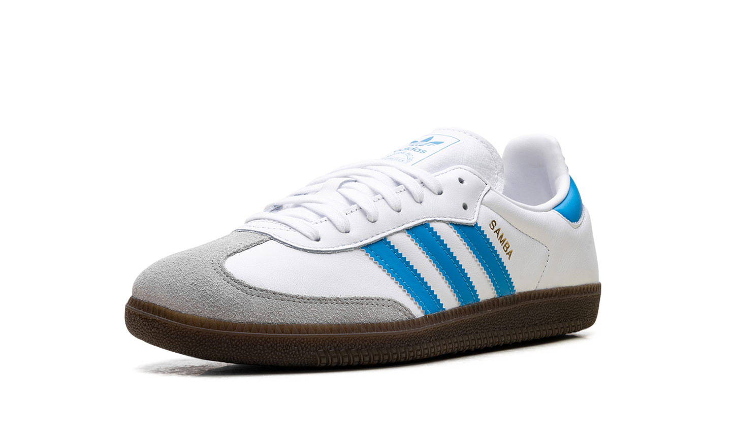 Samba OG "White Shock Cyan" JR0612