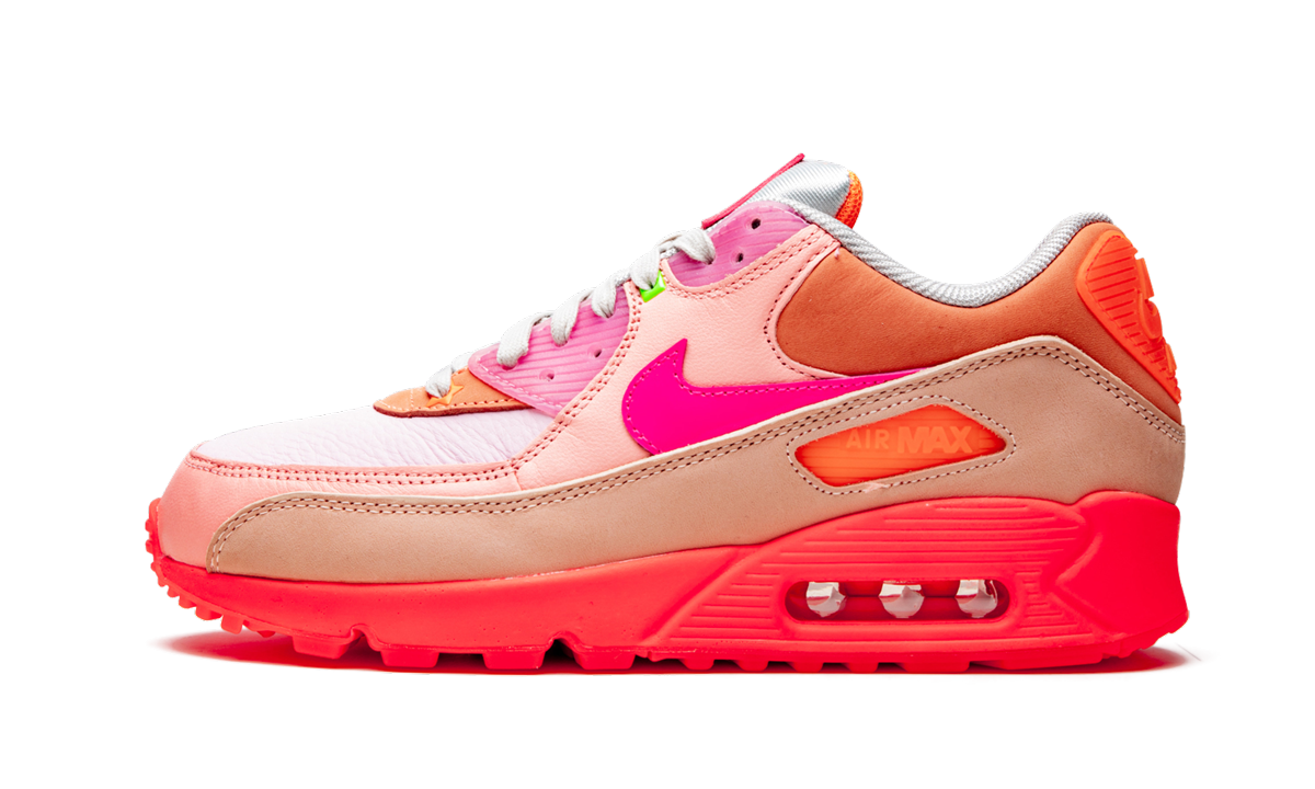AIR MAX 90 PRM WMNS "Platinum Crimson/Bright Purple" CT3449 600