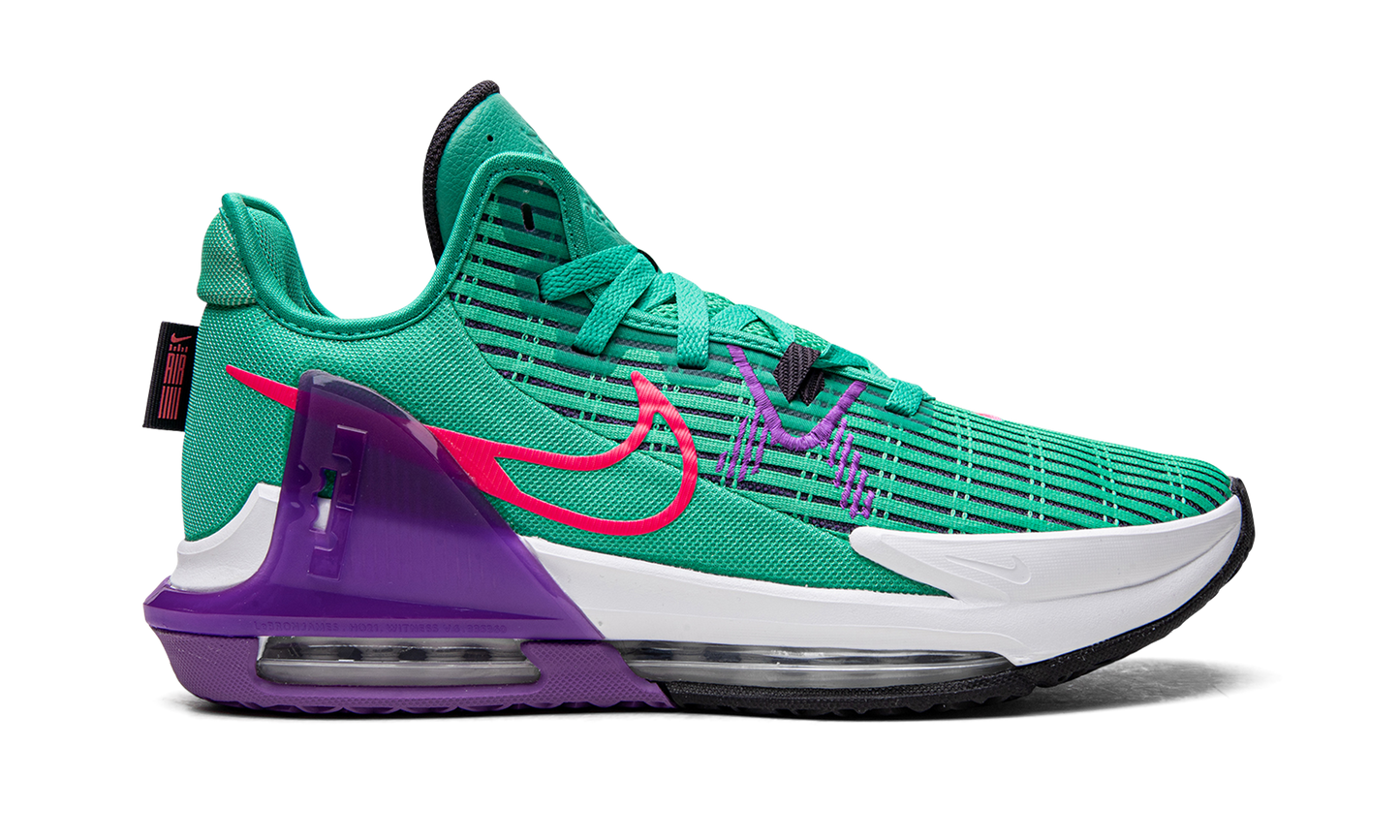 LeBron Witness VI "Clear Emerald / Wild Berry" CZ4052 300