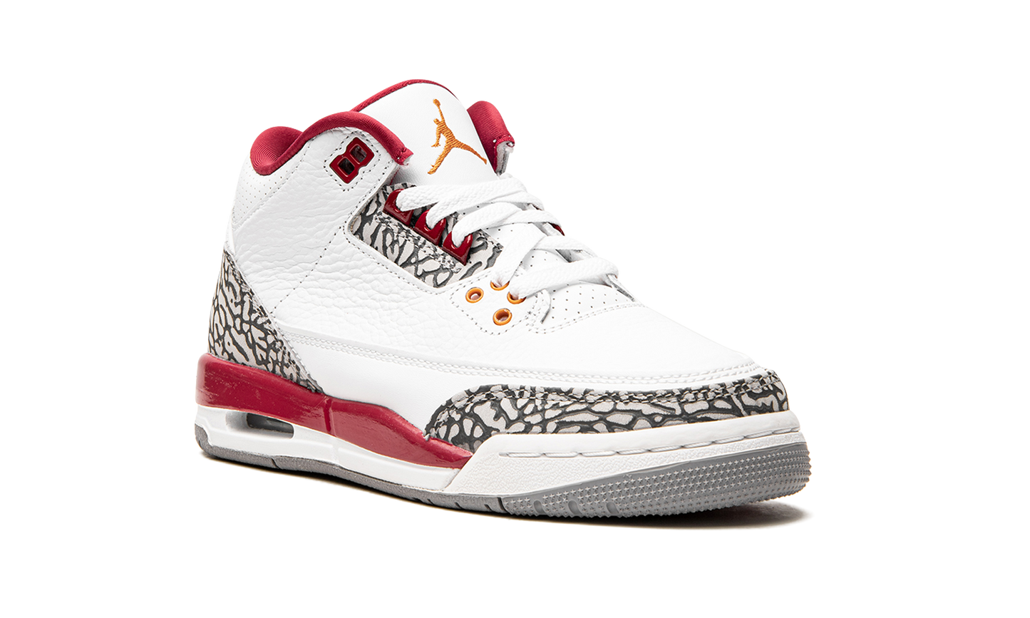 Air Jordan 3 GS "Cardinal" 398614 126