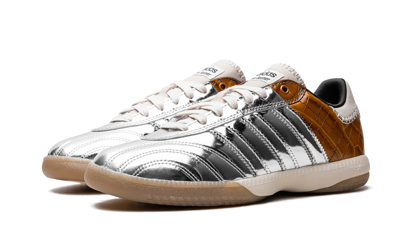 Samba Millenium "Wales Bonner - Silver Metallic / Easy Yellow" IH5777