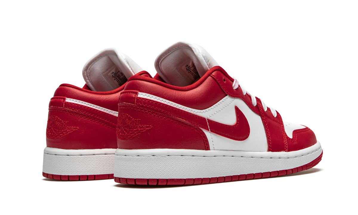 Air Jordan 1 Low GS "Gym Red/White" 553560 611