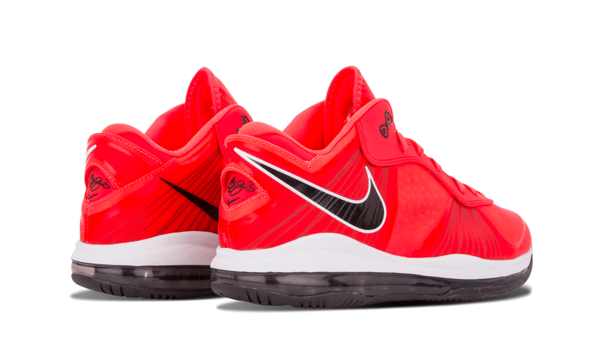 Lebron 8 V/2 Low "Solar Red"