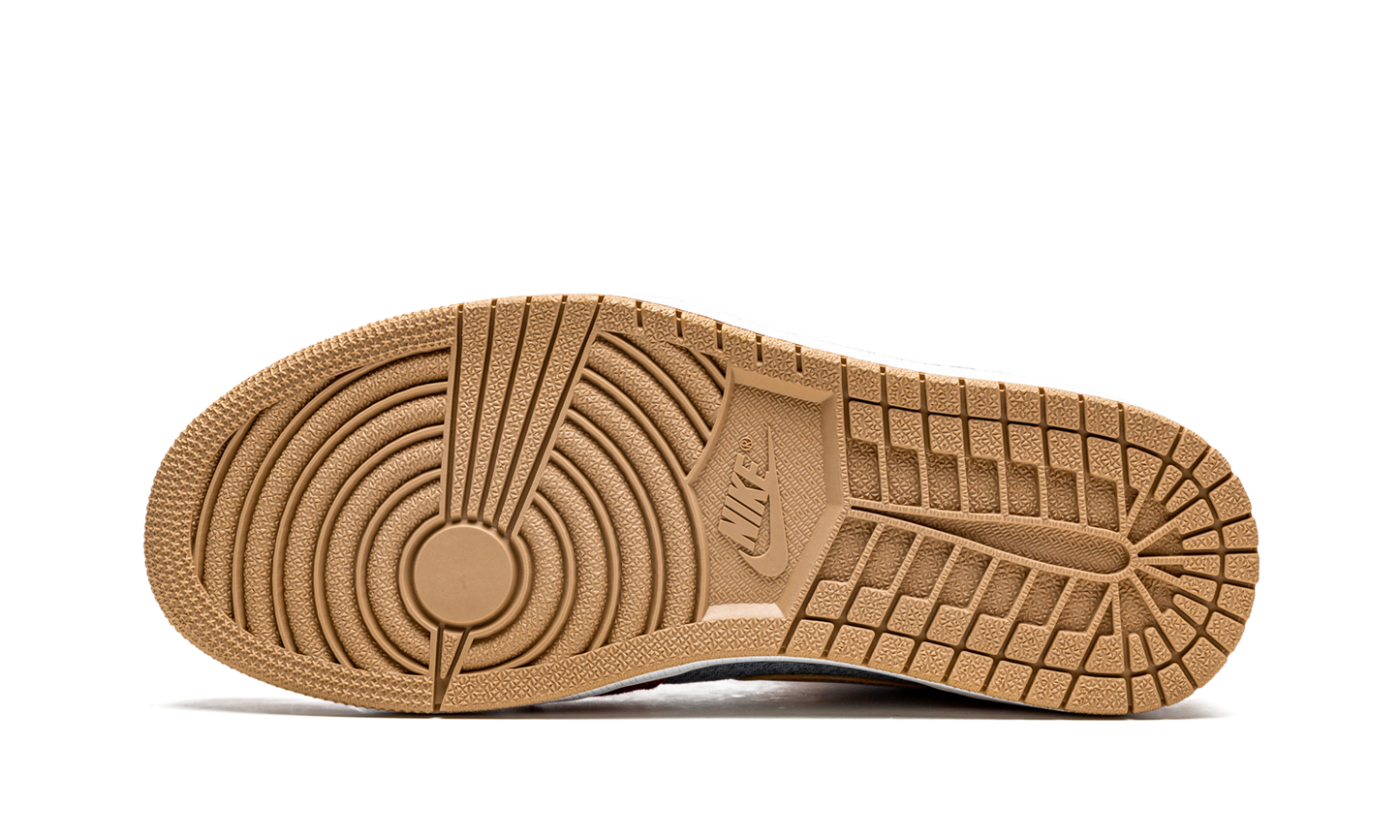 Air Jordan 1 Mid SE "Denim Red Suede" DM4352 600