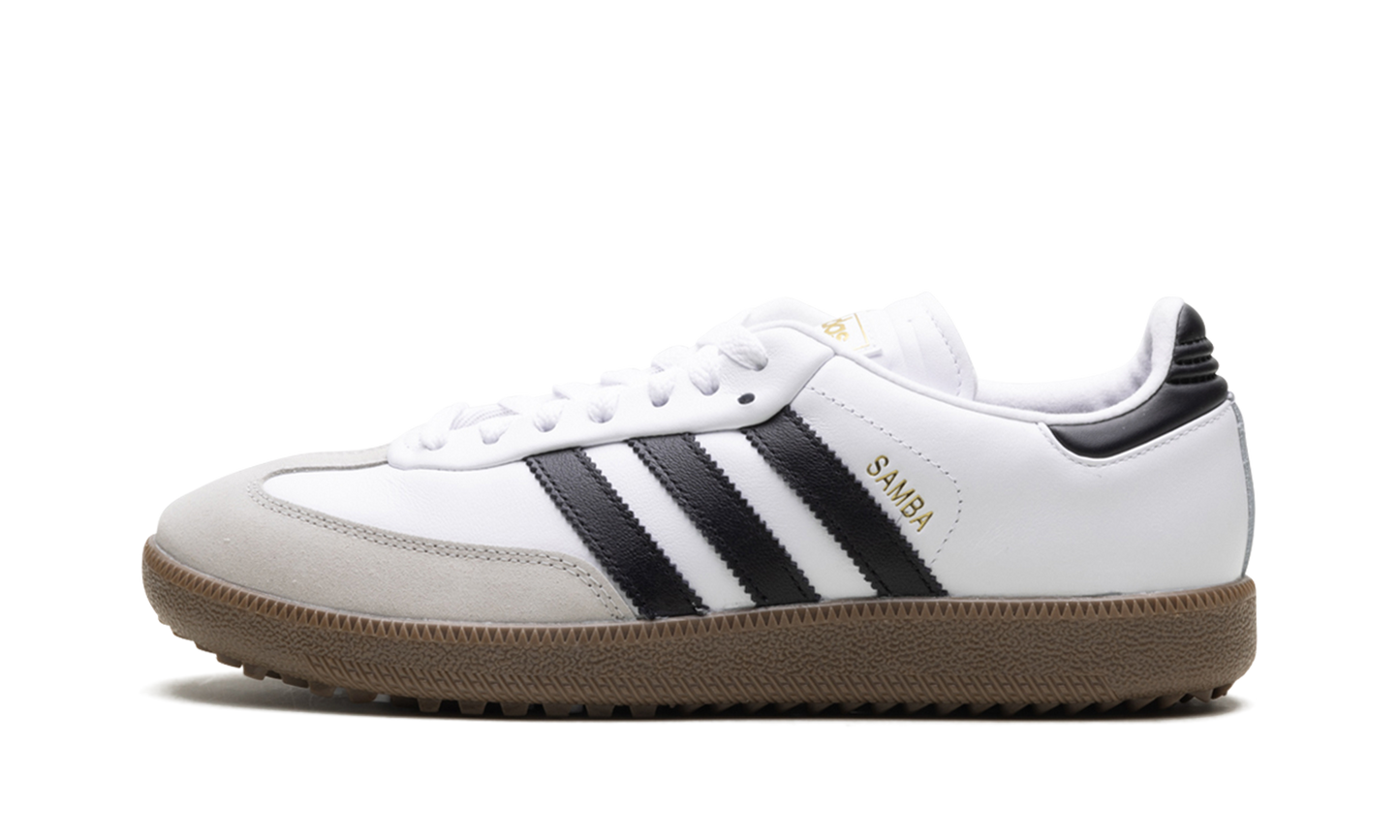 Samba Spikeless Golf "White Black Gum"