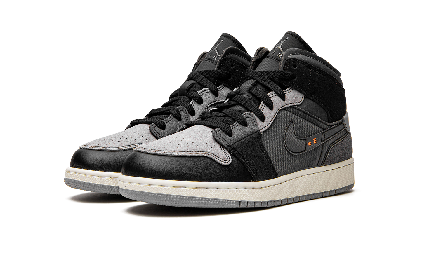 Air Jordan 1 Mid SE Craft GS "Inside Out" DV0438 001