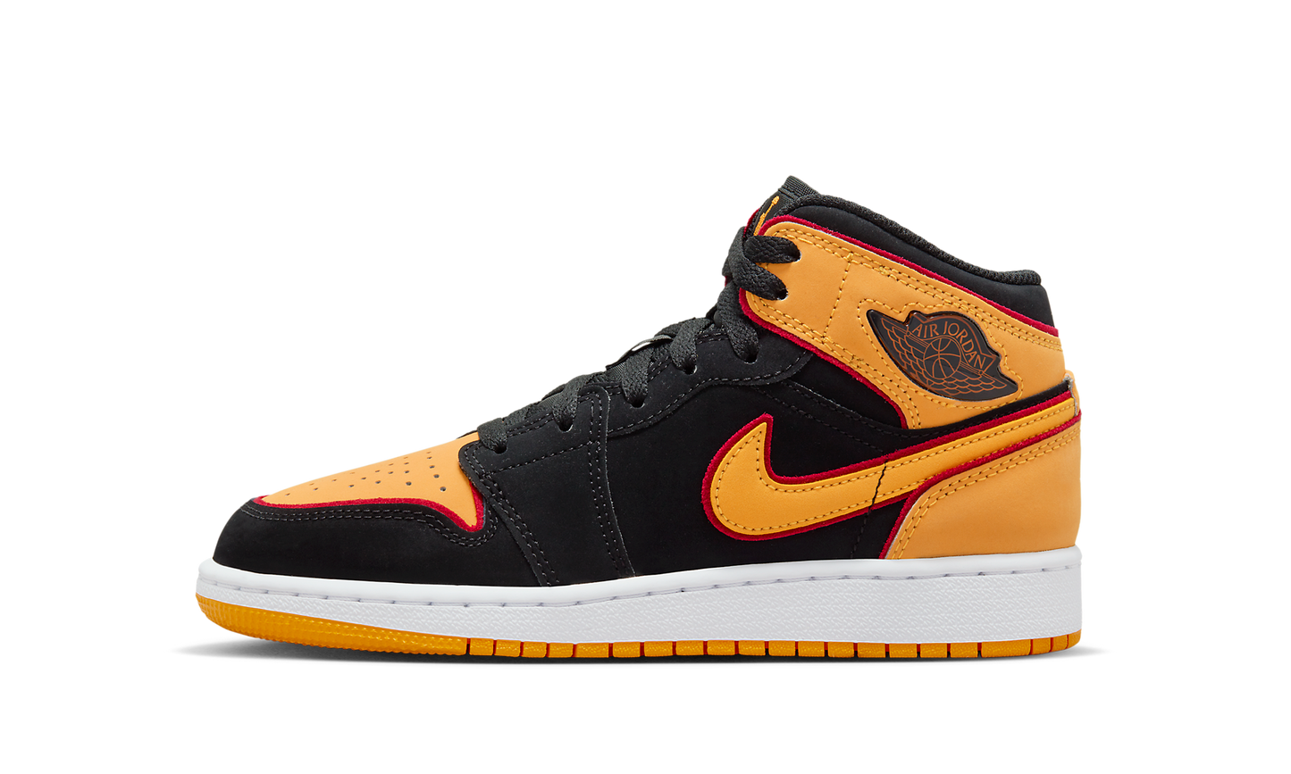 Air Jordan 1 Mid GS "Vivid Orange" FJ4924 008