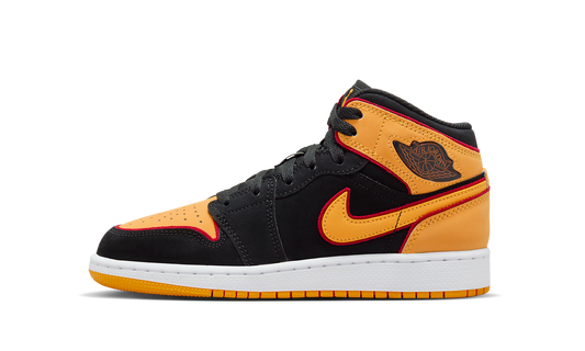 Air Jordan 1 Mid GS "Vivid Orange" FJ4924 008