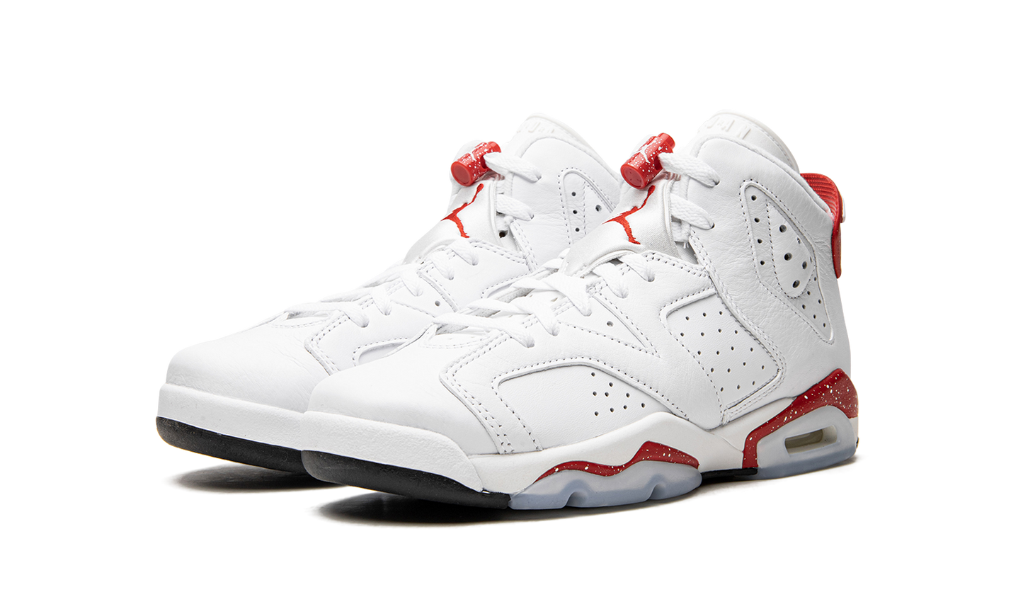 Air Jordan 6 Retro GS "Red Oreo" 384665 162