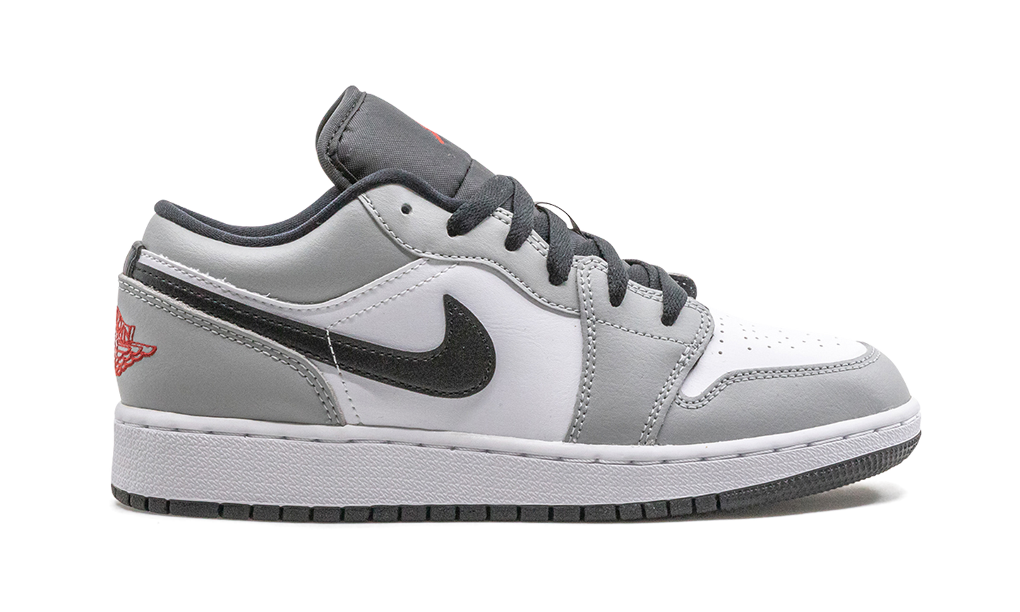 Air Jordan 1 Low GS "Light Smoke Grey" 553560 030