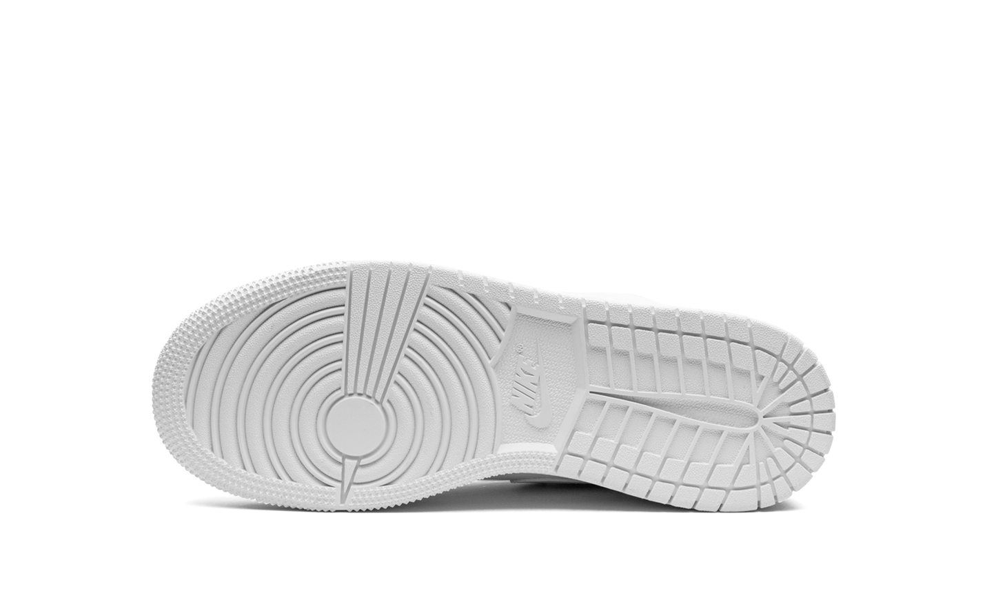 Air Jordan 1 Low GS "Triple White" 553560 136