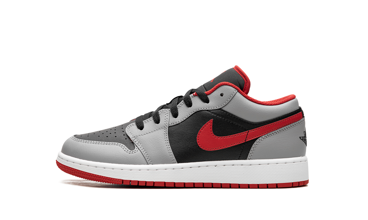 Air Jordan 1 Low GS "Black / Fire Red" 553560 060