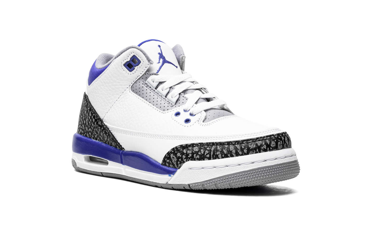 Air Jordan 3 GS "Racer Blue" 398614 145