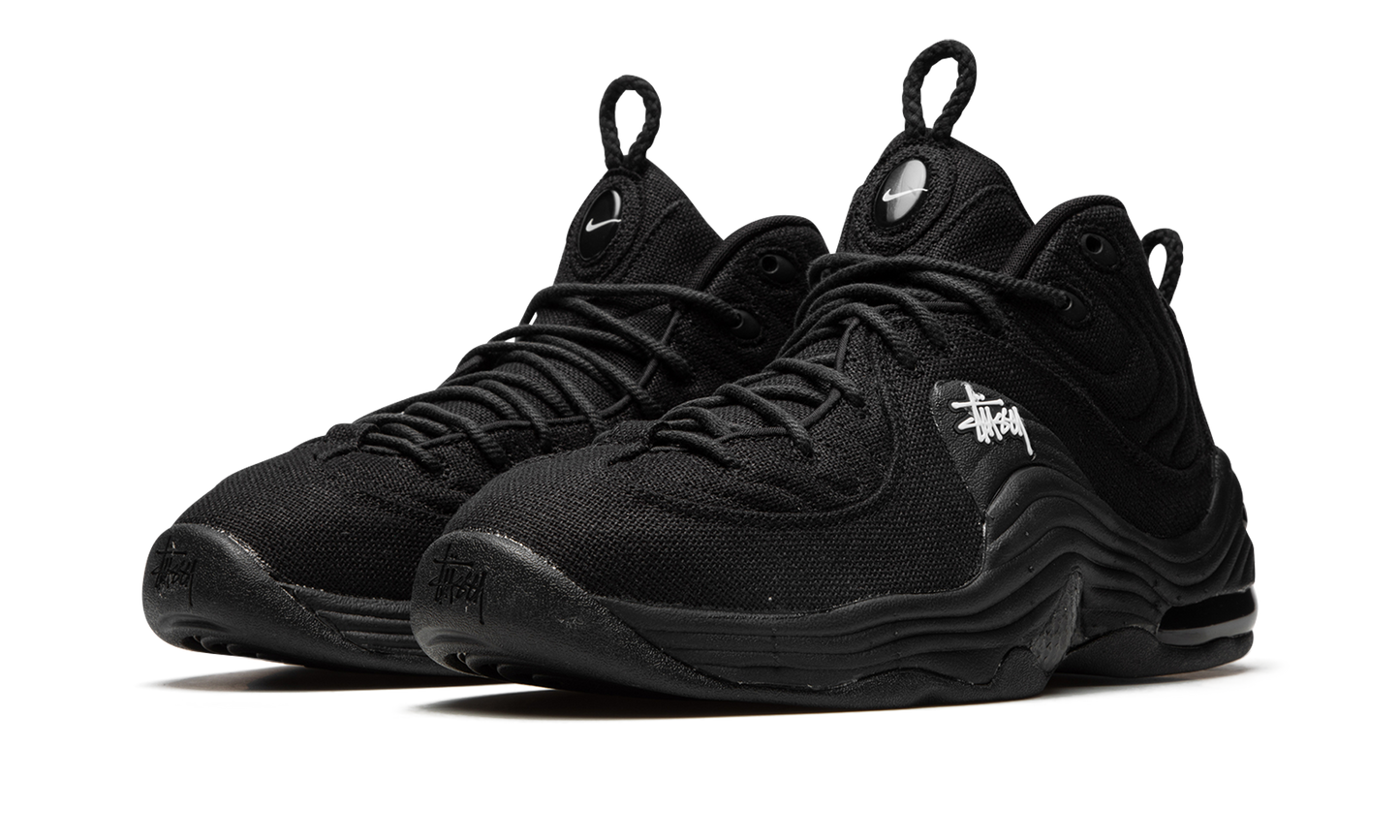 Stussy x Air Penny 2 "Triple Black" DQ5674 001