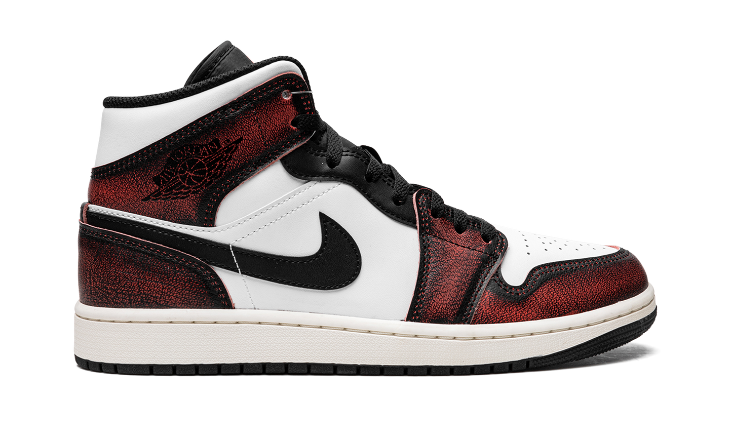 Air Jordan 1 Mid SE "Wear-Away - Infrared" DV9565 006