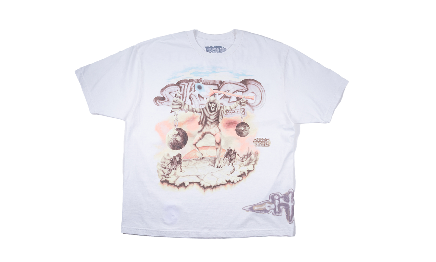 Utopia Skitzo Tour Tee "Australia - White" TSUC13