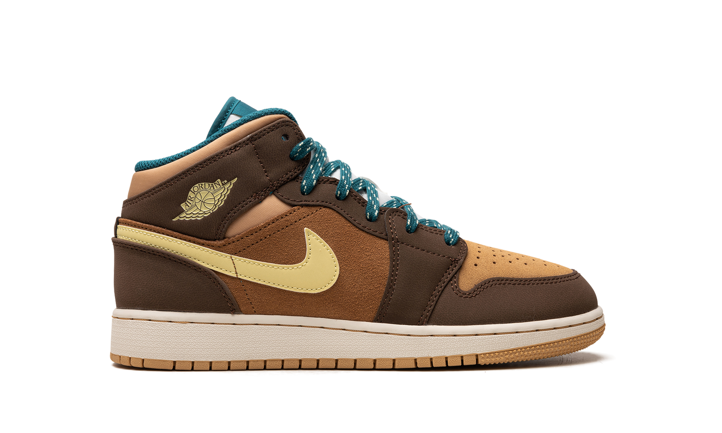 Air Jordan 1 Mid GS "Cacao Wow" DZ6335 200