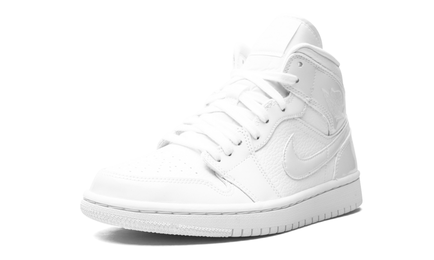 AIR JORDAN 1 MID WMNS "Triple White" BQ6472 100