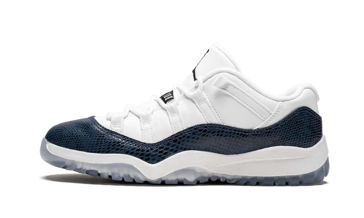 Jordan 11 Retro Low LE PS "Navy Snakeskin"