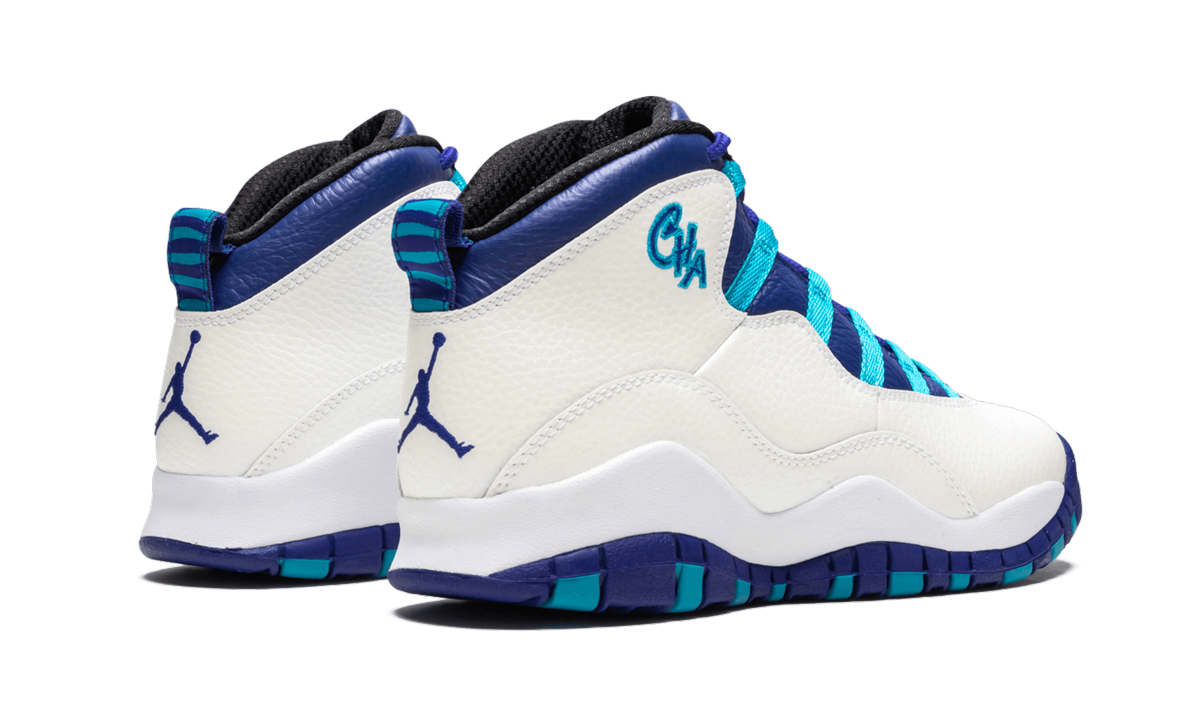 Air Jordan 10 Retro GS "Charlotte Hornets" 310806 107