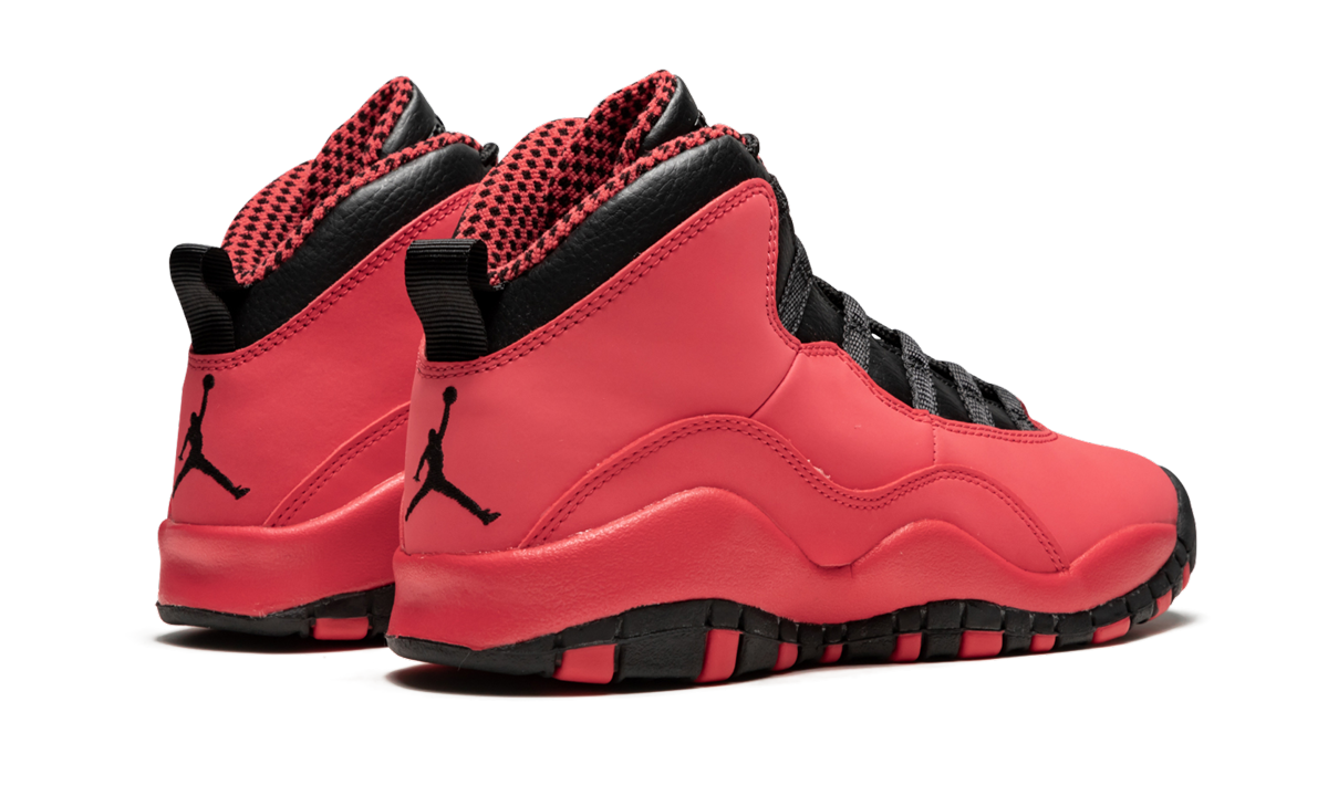 Air Jordan 10 Retro GS "Fusion Red" 487211 605