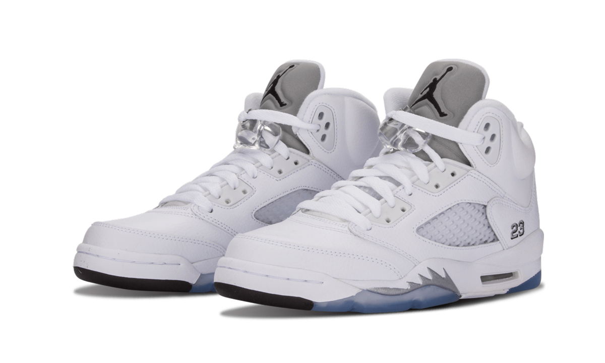 Air Jordan 5 Retro GS "Metallic Silver" 440888 130
