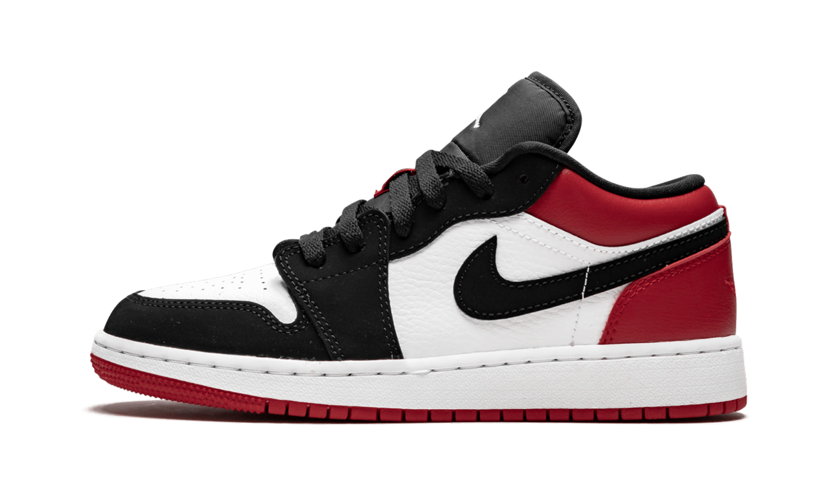 Air Jordan 1 Low GS "Black Toe"