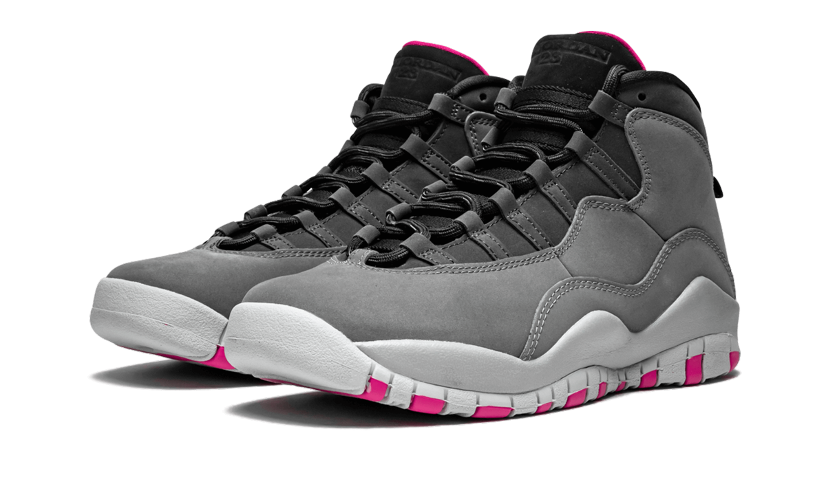 Air Jordan 10 Retro GS "Smoke Grey" 487211 006
