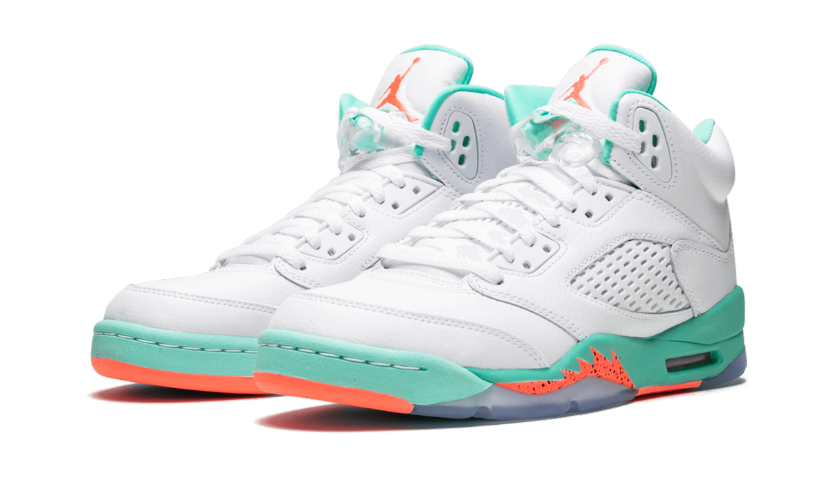 Air Jordan 5 GS "Light Aqua" 440892 100