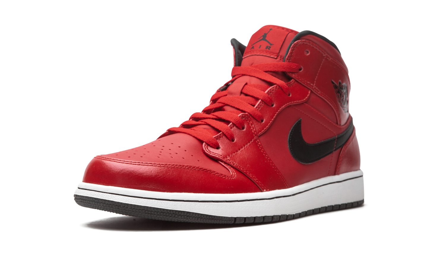 Air Jordan 1 Retro Mid "Gym Red" 554724 602