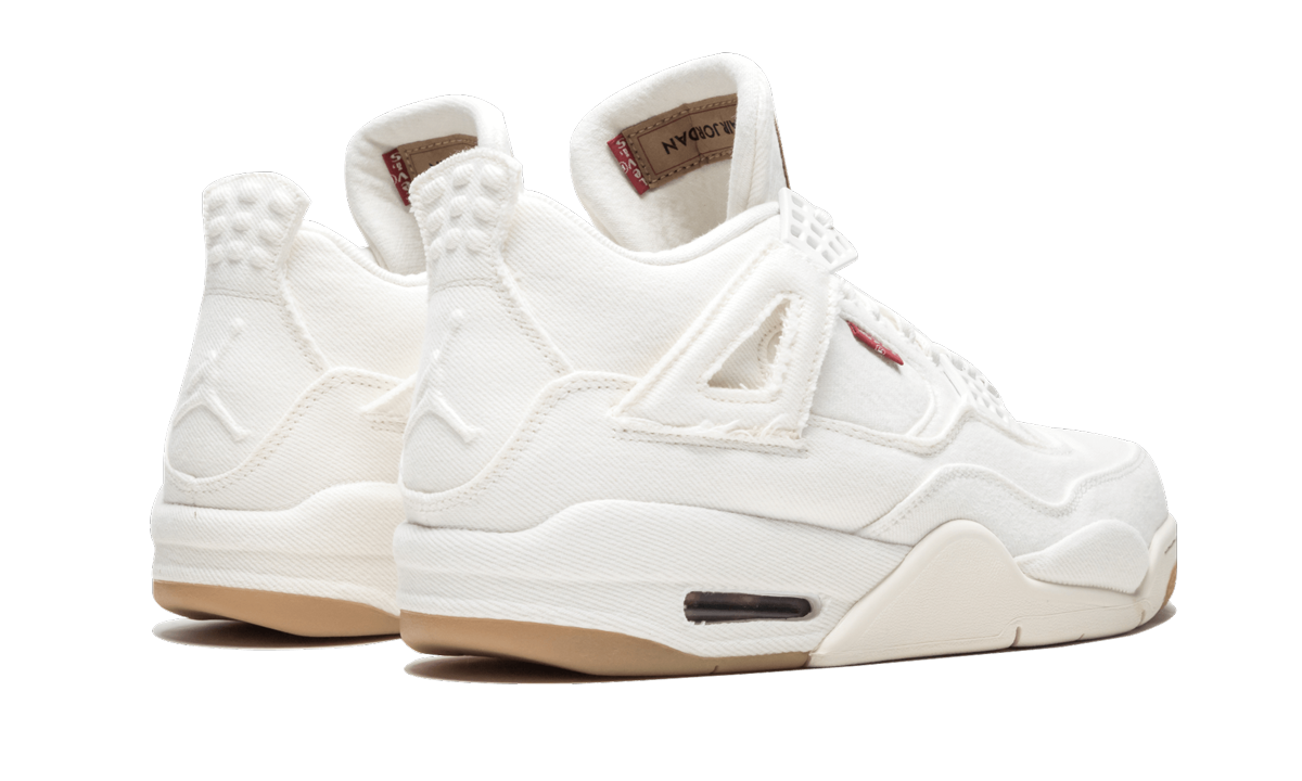 Air Jordan 4 Retro Levis NRG "White Denim" AO2571 100