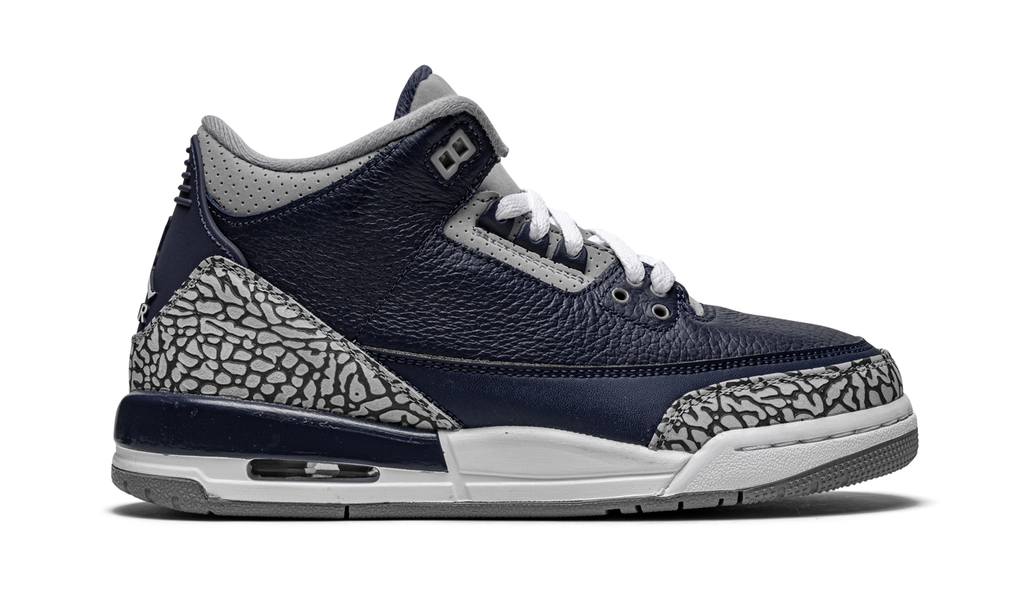 Air Jordan 3 Retro GS "Georgetown" 398614 401