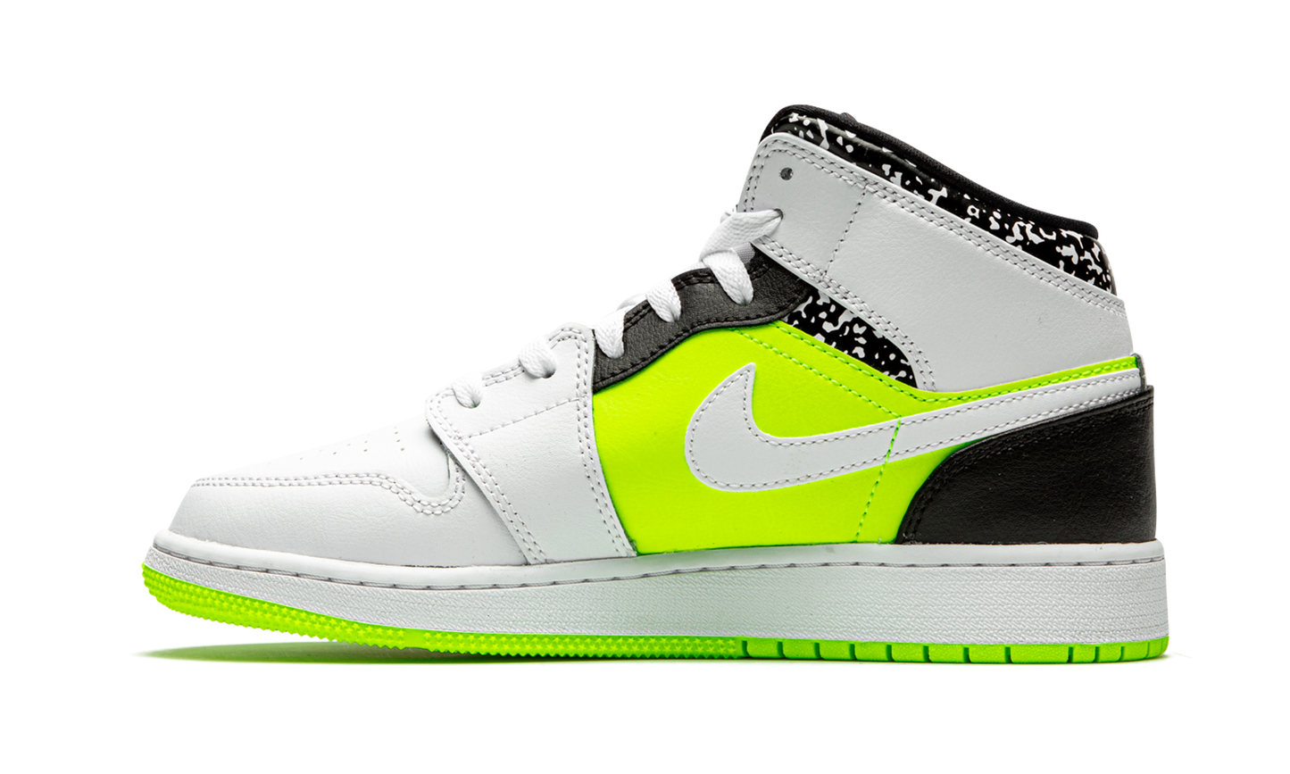 Air Jordan 1 Mid GS "Notebook" 554725 870