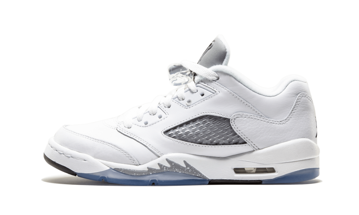 Air Jordan 5 Retro Low GS "White / Black" 819172 122