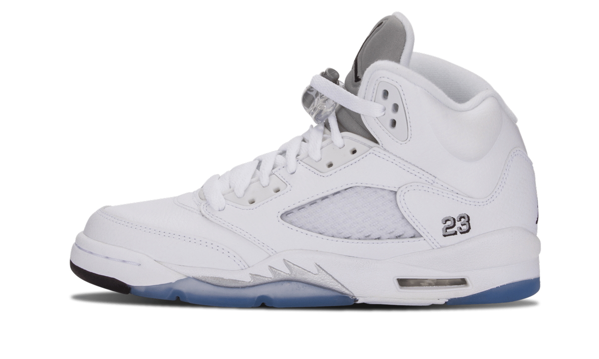 Air Jordan 5 Retro GS "Metallic Silver" 440888 130