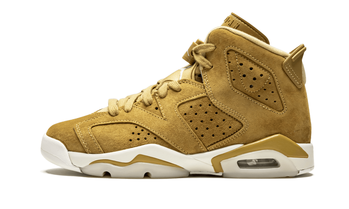 Air Jordan 6 Retro GS "Wheat" 384665 705