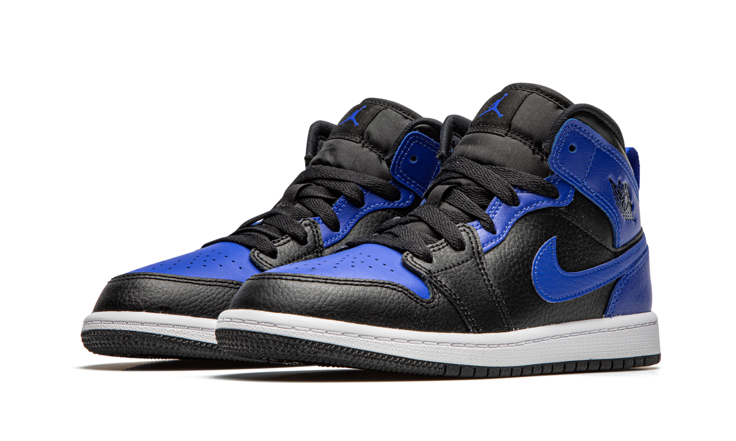 Air Jordan 1 Mid PS "Hyper Royal / Black" 640734 077