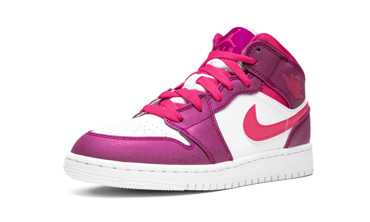 Air Jordan 1 Mid GS "True Berry" 555112 661