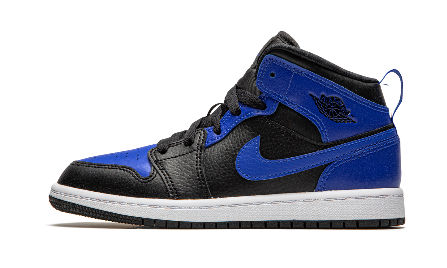 Air Jordan 1 Mid PS "Hyper Royal / Black" 640734 077