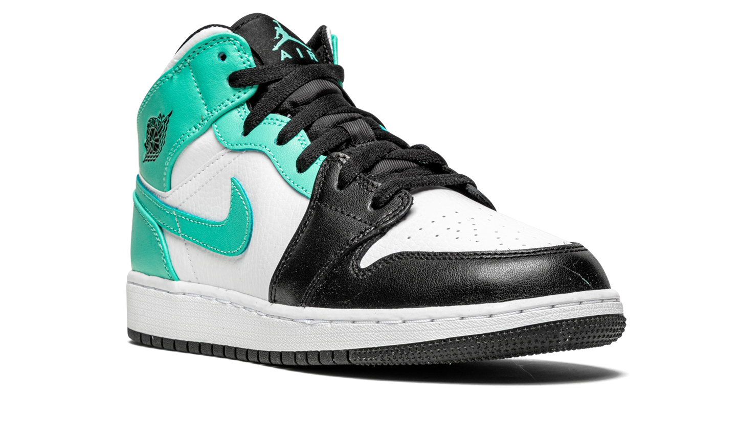 Air Jordan 1 Mid GS "Igloo - Tropical Twist" 554725 132