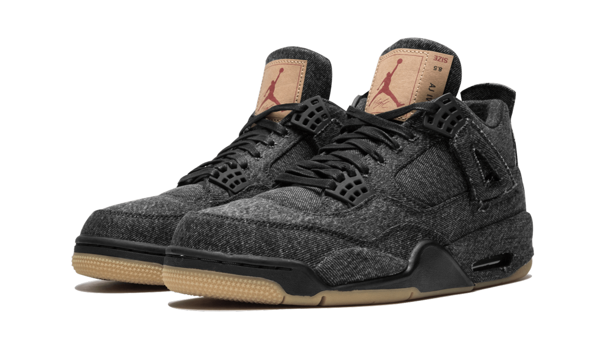 Air Jordan 4 Retro Levis NRG "Black Levis" AO2571 001