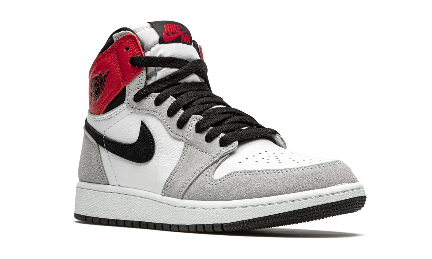 Air Jordan 1 Retro High OG GS "Light Smoke Grey" 575441 126