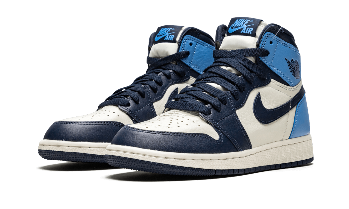 Air Jordan 1 Retro High OG GS "Obsidian/University Blue" 575441 140