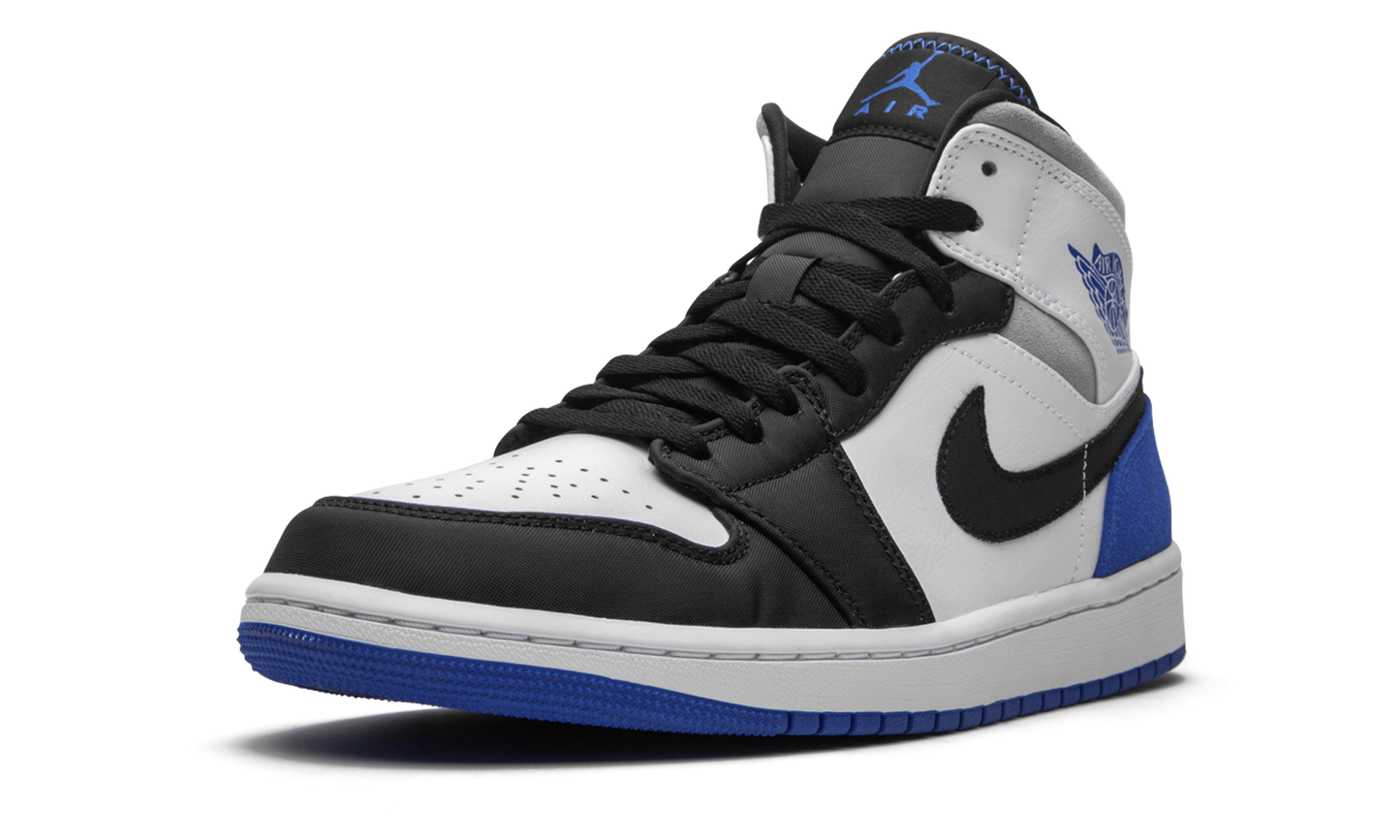 Air Jordan 1 Mid SE "Game Royal Black Toe" 852542 102
