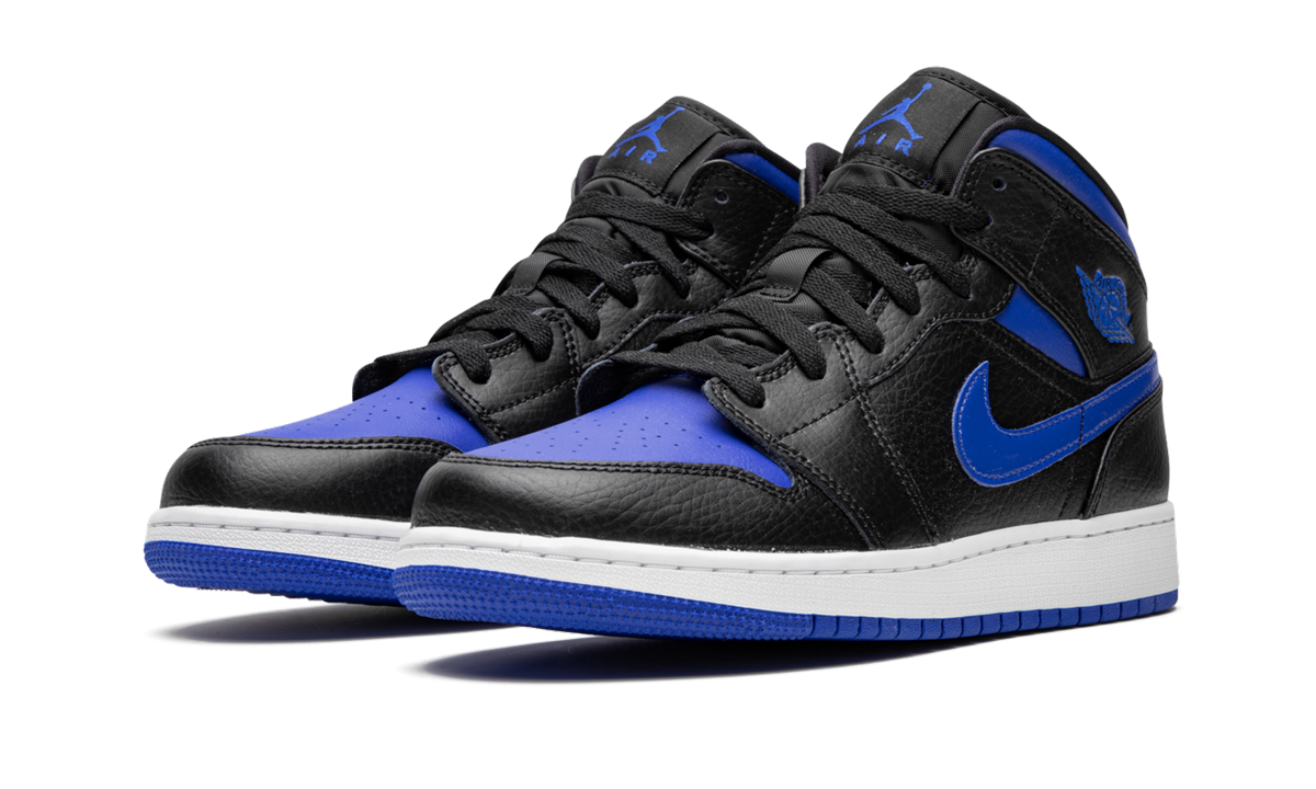 Air Jordan 1 MID GS "Black Royal" 554725 068