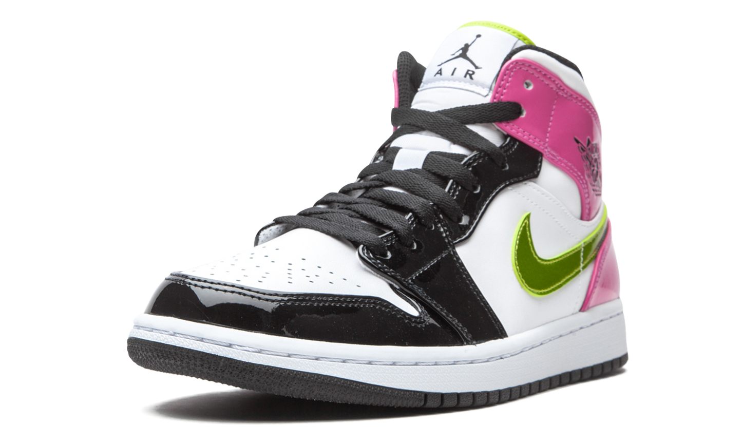 Air Jordan 1 Mid SE "Cyber / Active Fuchsia" CZ9834 100